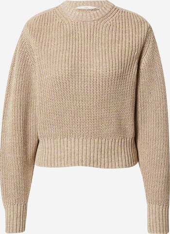 LANIUS Sweater in Beige: front
