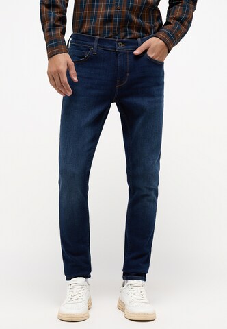 MUSTANG Skinny Jeans in Blue: front