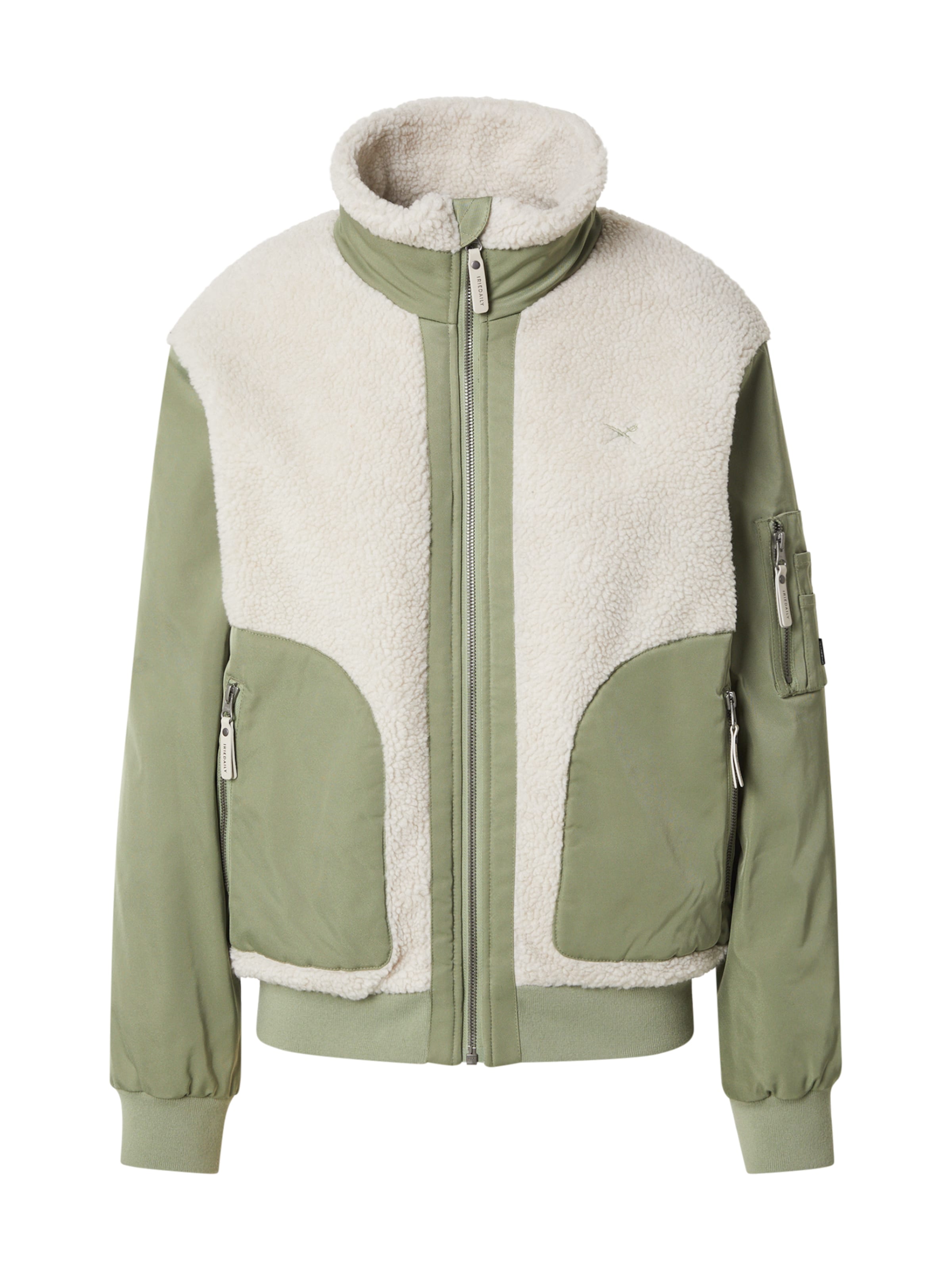 Iriedaily - Chaqueta de entretiempo 'Arctik' en verde: frente