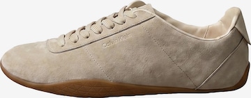 Calvin Klein Sneakers laag in Beige: voorkant