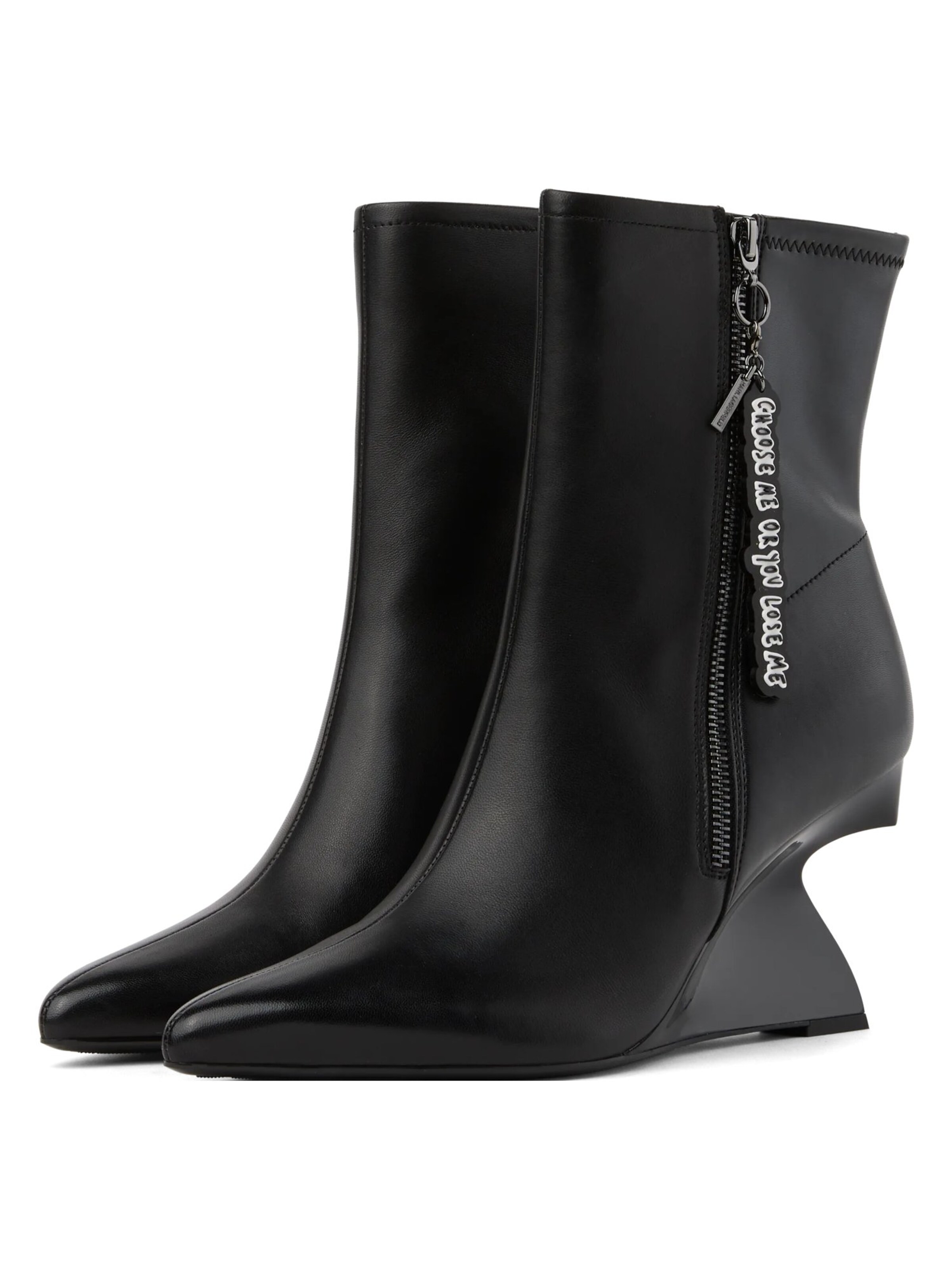 Karl Lagerfeld - Botines en negro