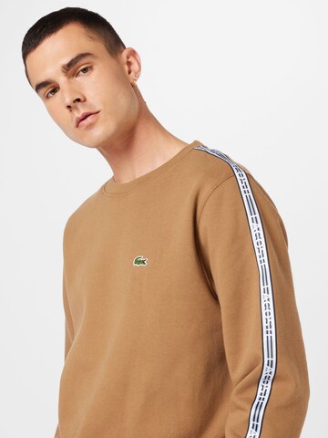 LACOSTE Sweatshirt i brun