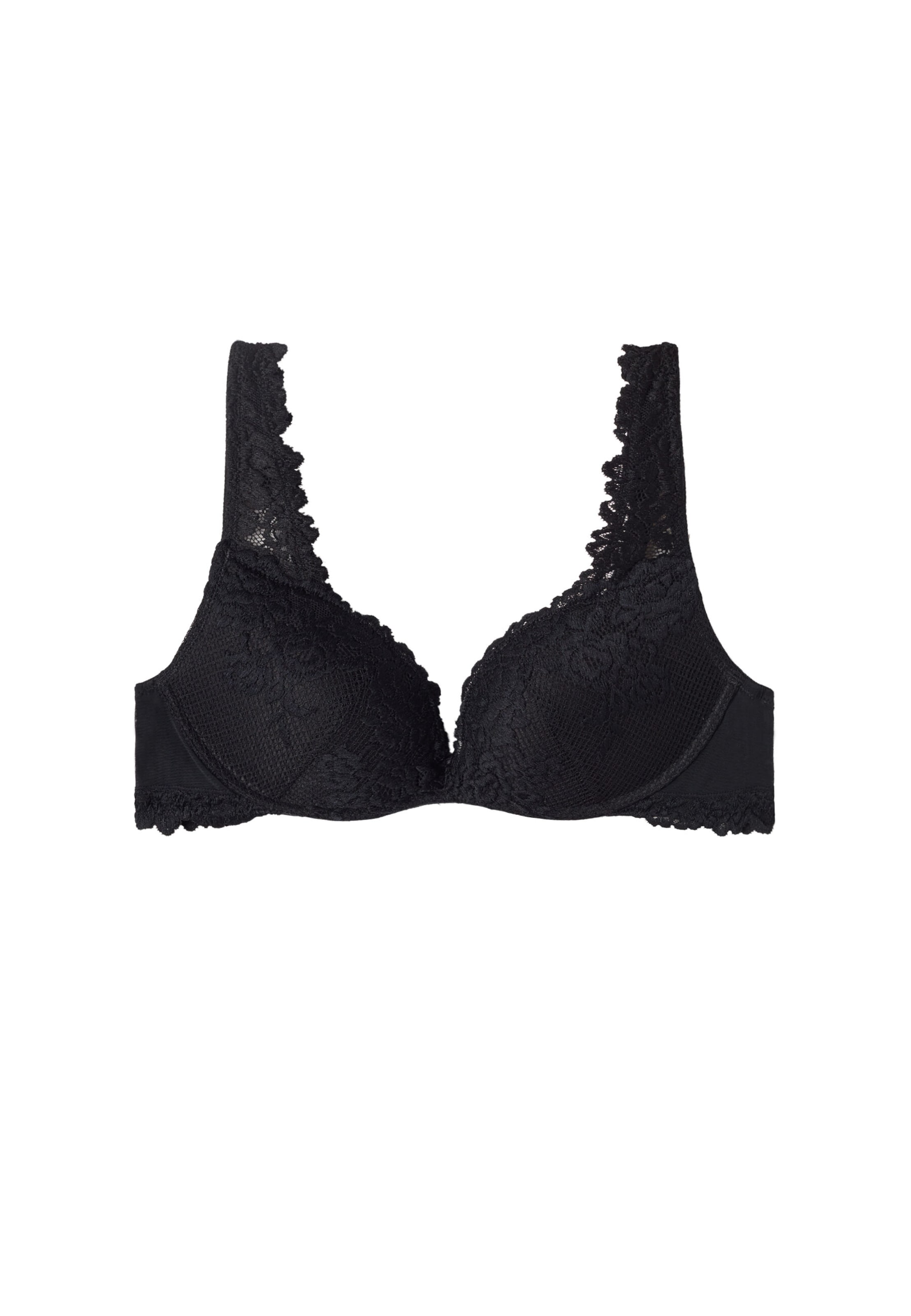 INTIMISSIMI Bra 'Gioia Pretty Flowers' in Black: front