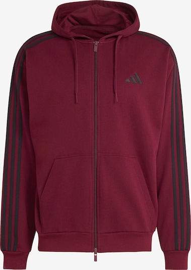 Giacca di felpa sportiva 'Essentials' in XS-S ADIDAS SPORTSWEAR di colore bordeaux / nero, Visualizzazione prodotti