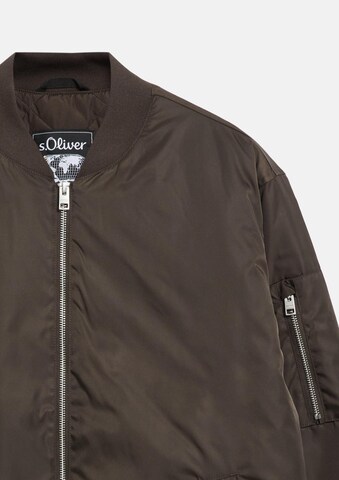s.Oliver Between-season jacket in Brown: front