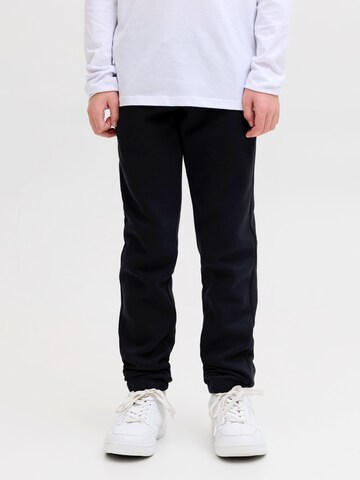 JJ Rebel Zwężany krój Spodnie 'JREBGORM' w kolorze czarny: przód