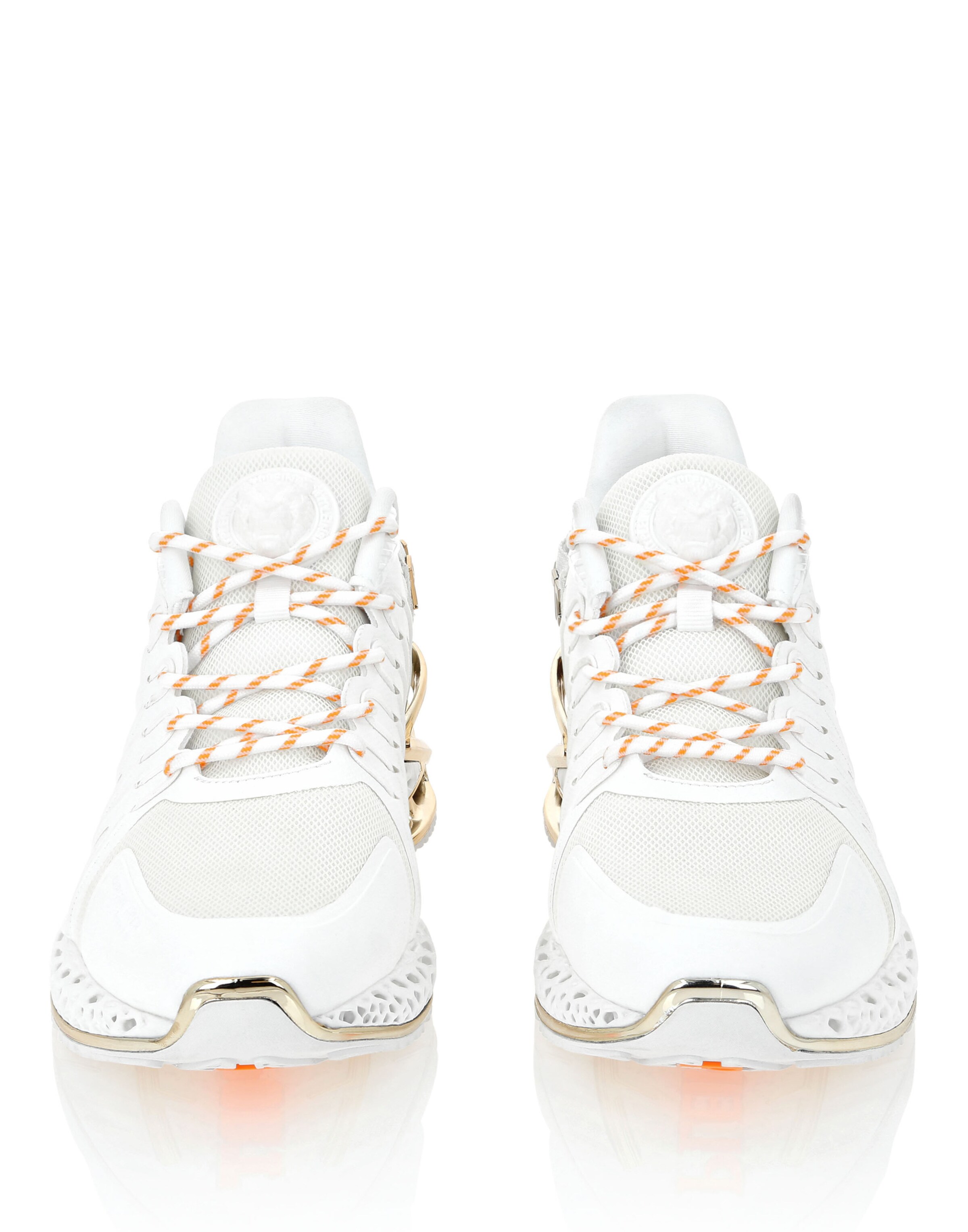 Baskets basses 'Chrome Tiger Gen.X.-02 ' Plein Sport en blanc