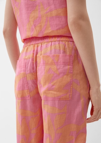 s.Oliver Loose fit Pants in Pink