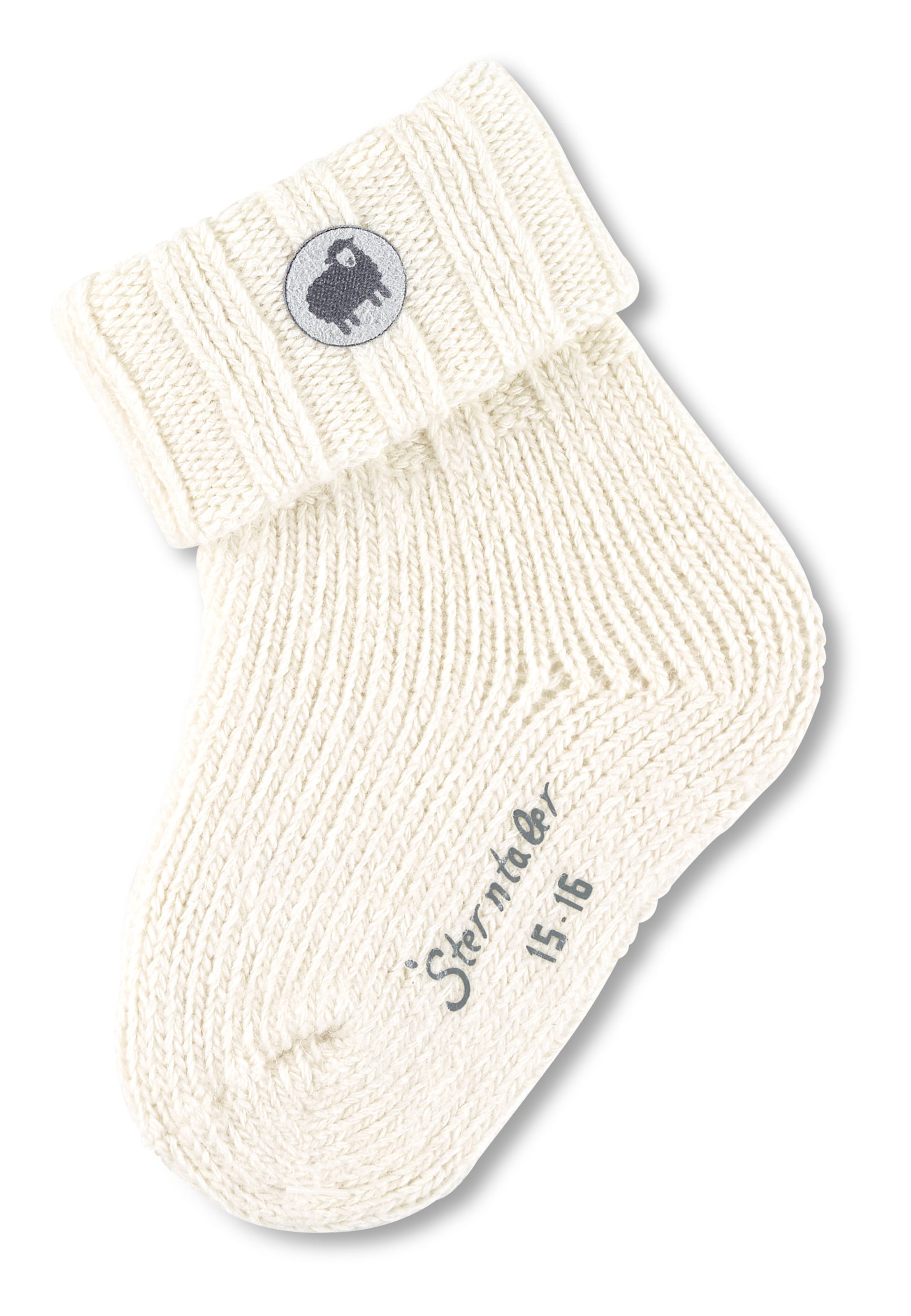 STERNTALER Socken in Weiß: Vorderseite