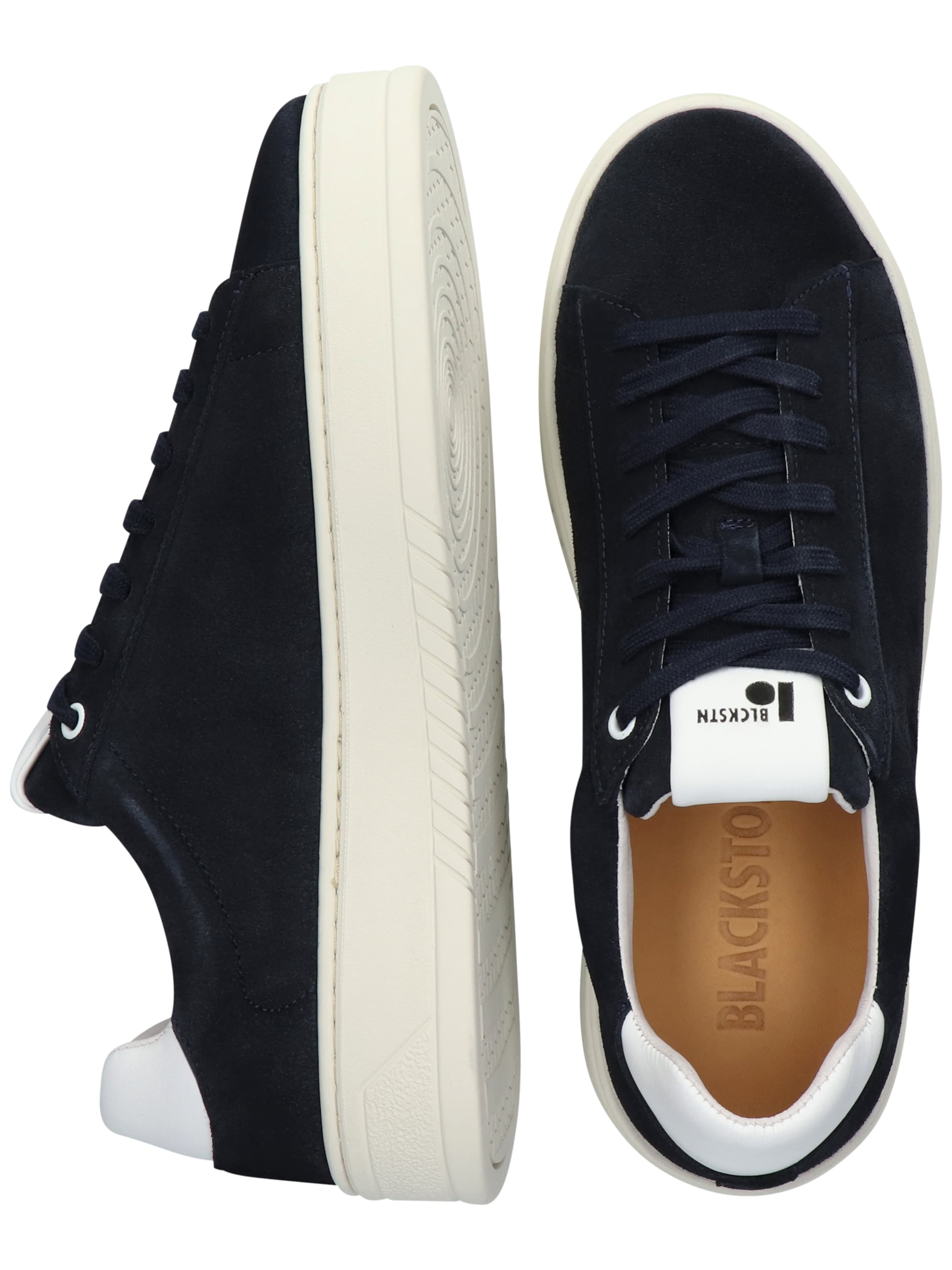 BLACKSTONE - Sapatilhas baixas 'Garnet Rory' em azul