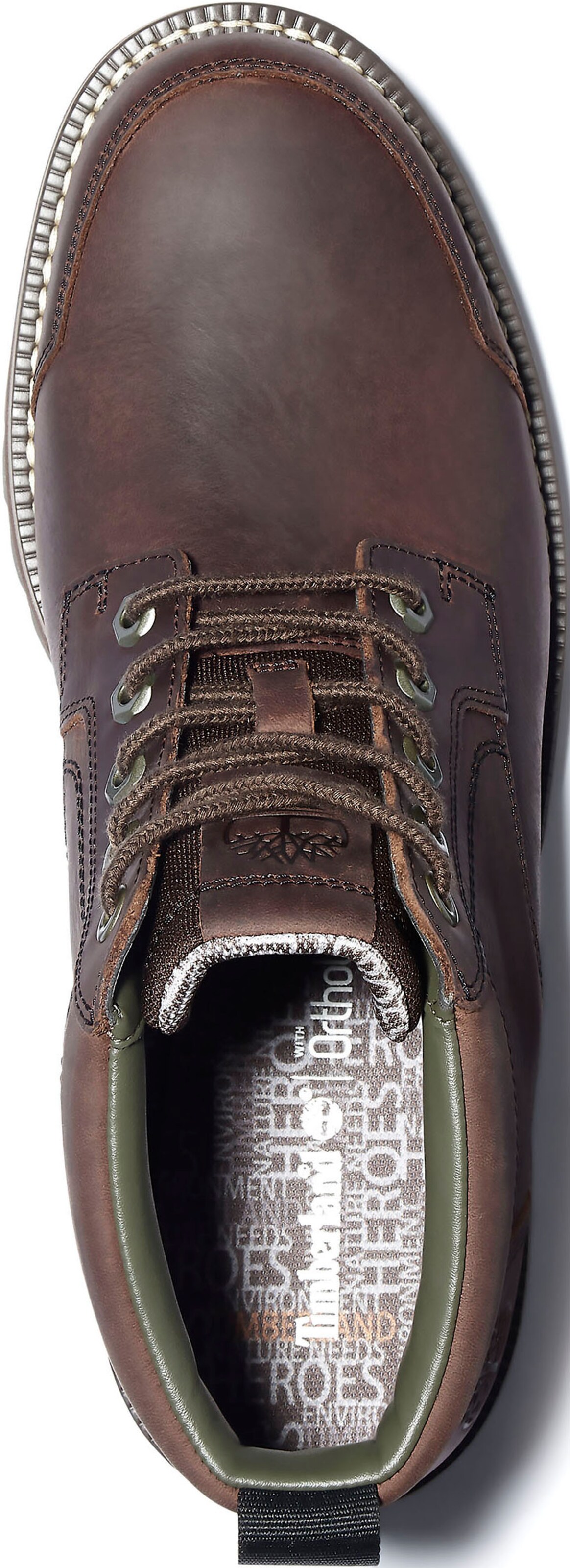 TIMBERLAND Schnürboots in Braun