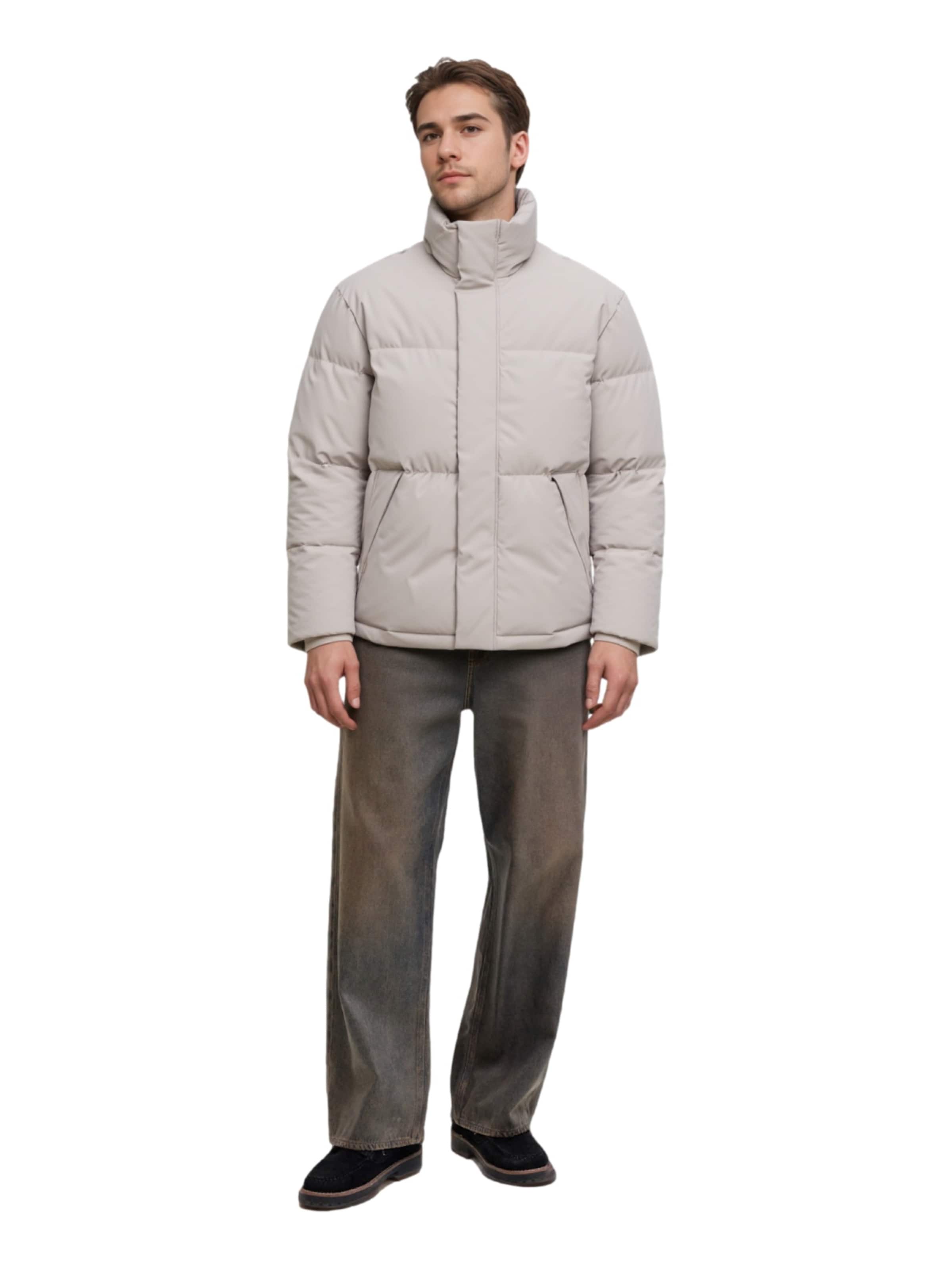 JACK & JONES Zimní bunda 'JJSoho' – šedá