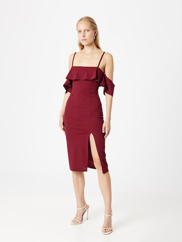 WAL G. Dress 'ZIMMI' in Red: front