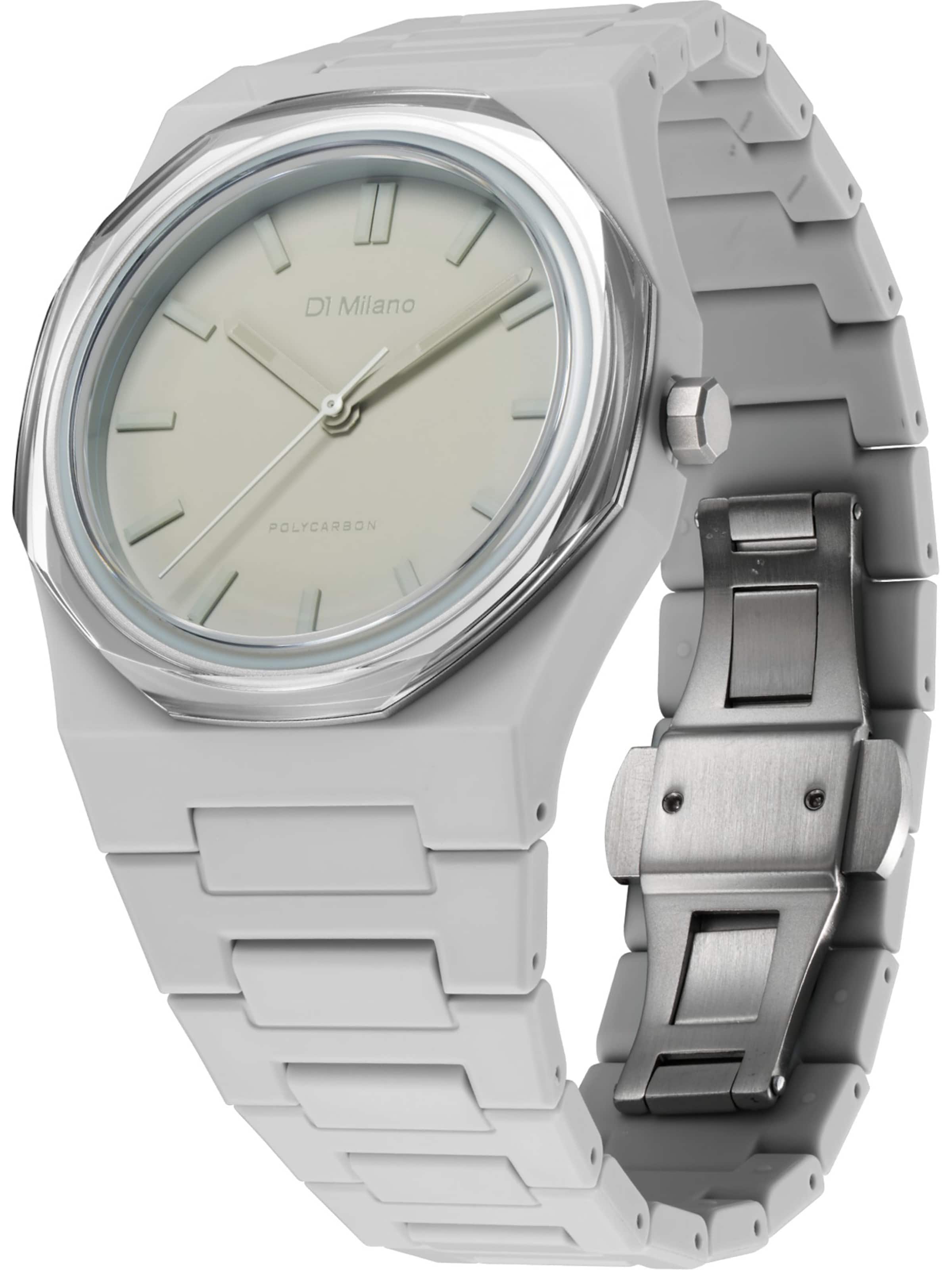 D1 Milano Analog Watch 'PCBJ39' in Grey