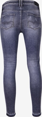 Le Temps Des Cerises Skinny 7/8-Jeans 'POWERC' in Grau