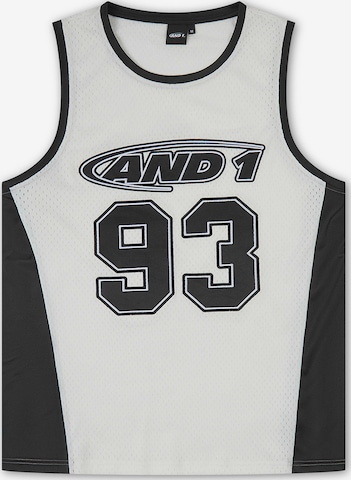 AND1Majica '93 Airtex' - bijela boja: prednji dio