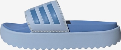 ADIDAS SPORTSWEAR Pantolette 'Adilette Platform' in blau / hellblau, Produktansicht