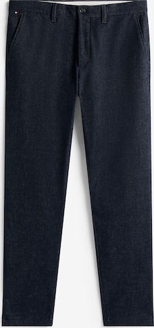 TOMMY HILFIGERSlimfit Chino hlače 'BLEECKER MARL' - plava boja: prednji dio