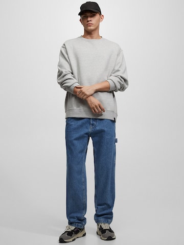 Pull&Bear Loosefit Jeans i blå