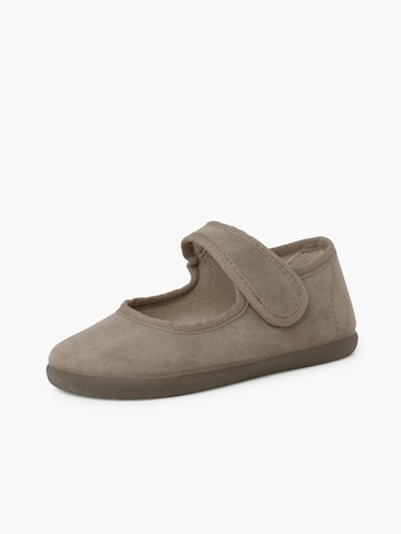 Pisamonas - Zapatos bajos en beige: frente