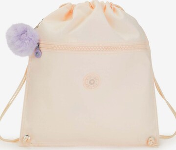 KIPLING - Saco de ginásio 'Supertaboo' em rosa: frente