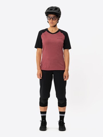 VAUDE Functioneel shirt 'Moab' in Rood