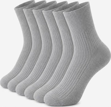 AOTTORI Socken in Grau: Vorderseite