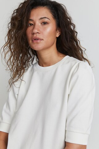 ICHI Sweatshirt 'IHYARLET' in White