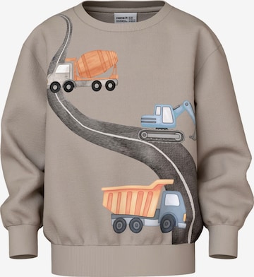 NAME IT Sweatshirt 'Jaso' in Grau: Vorderseite