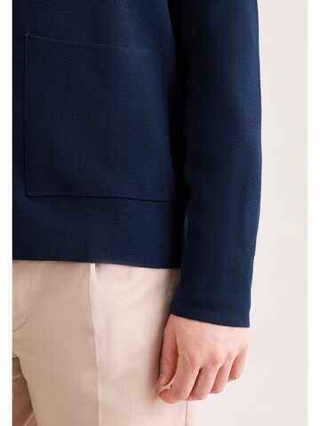 SEIDENSTICKER Strickjacke in Blau