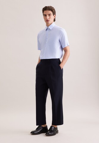 SEIDENSTICKER Regular Fit Businesshemd in Blau