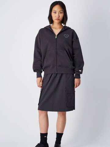 Champion Authentic Athletic Apparel Jopa na zadrgo | siva barva