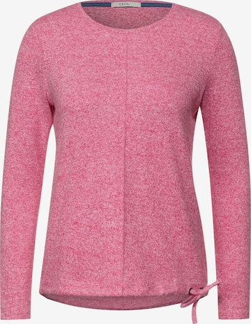 CECIL Shirt in Roze: voorkant