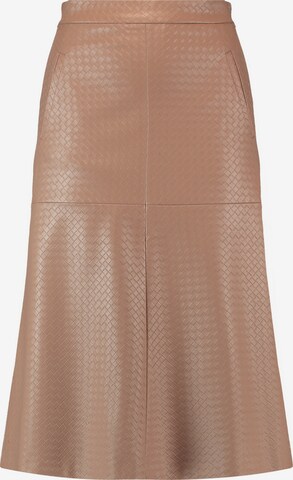 TAIFUN Skirt in Brown: front