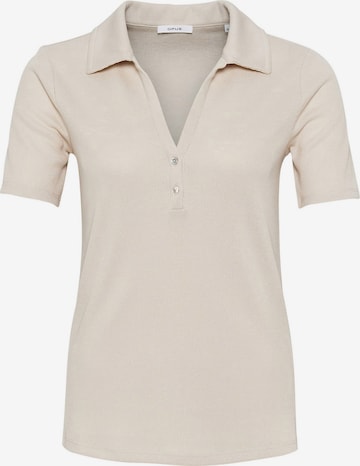 OPUS Shirt 'Silker' in Wit: voorkant