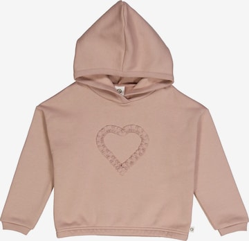 Müsli by GREEN COTTON Hoodie '' in Beige: predná strana