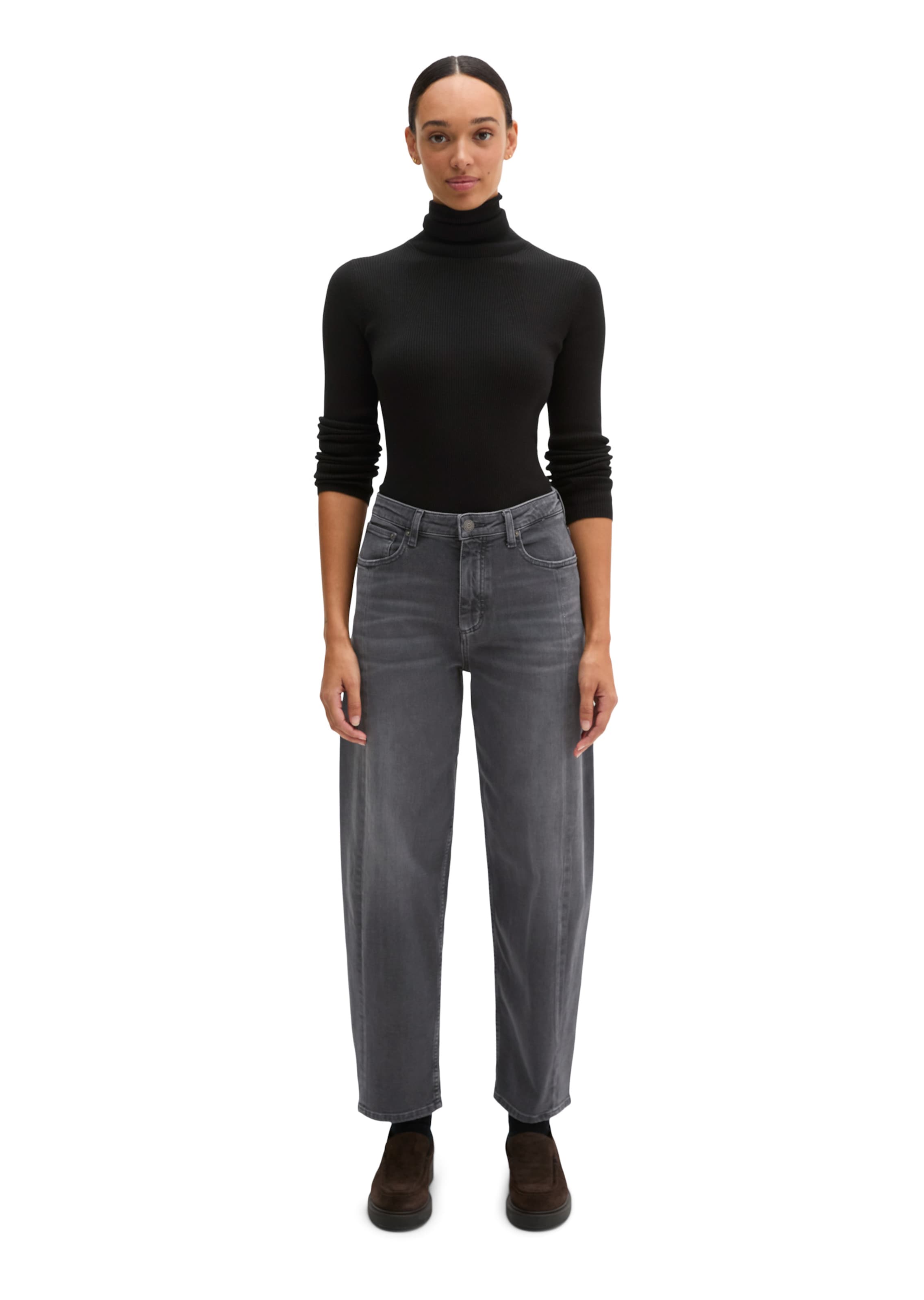 Marc O'Polo Regular Jeans in Grey: front