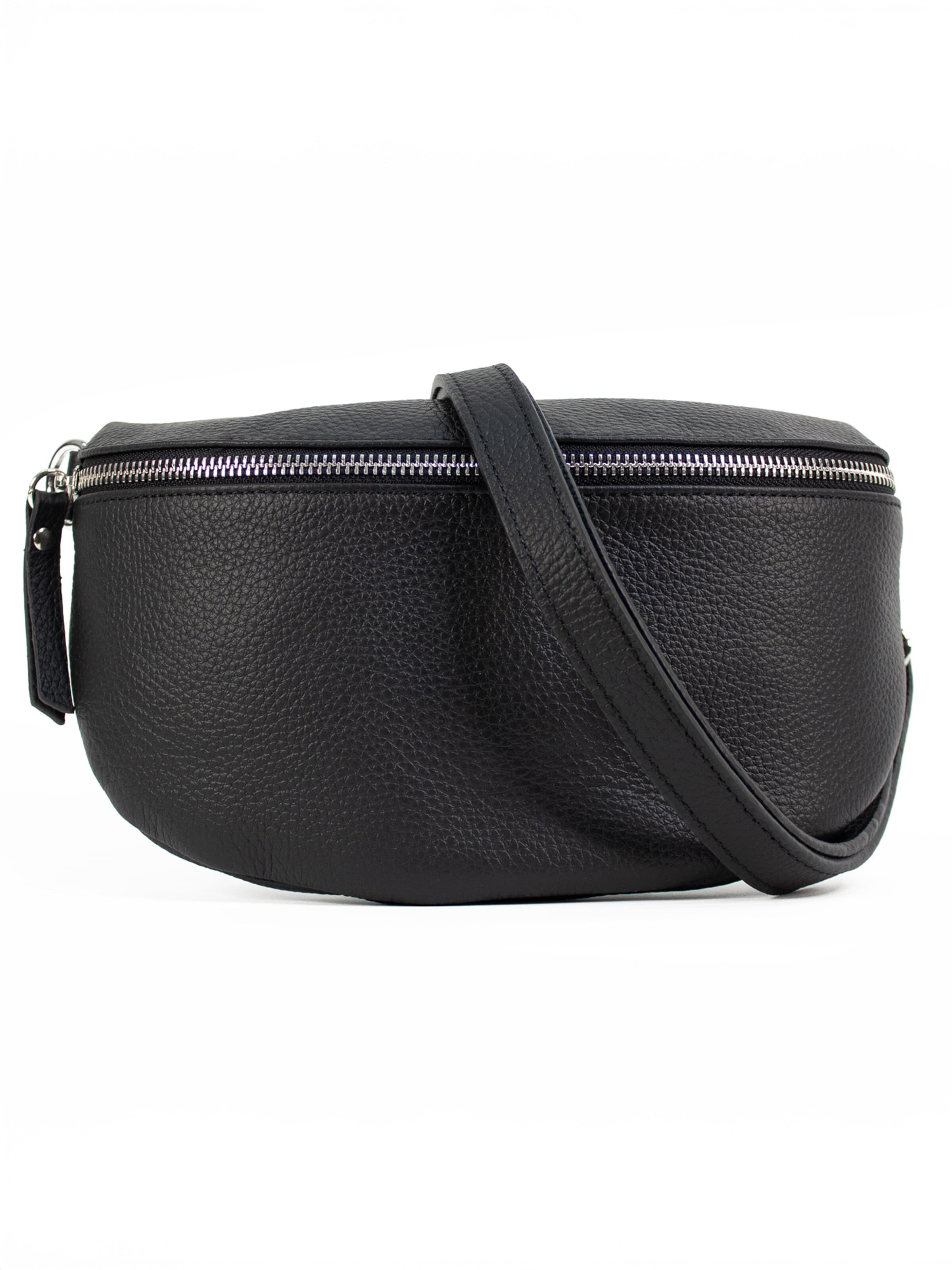 lePelou Fanny Pack 'TONI medium' in Black