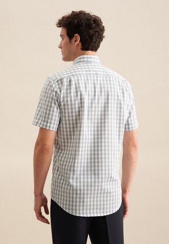 SEIDENSTICKER Regular fit Business shirt in Green