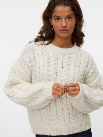 VERO MODA Pullover 'VMDream' i hvid