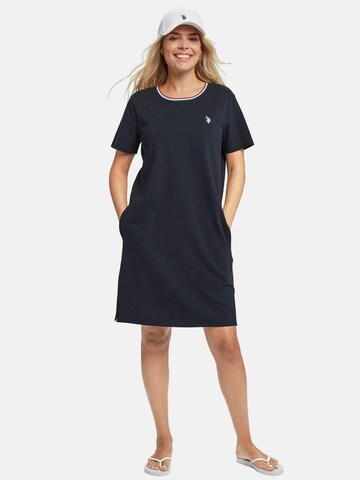 U.S. POLO ASSN. Jurk 'Ebba' in Blauw