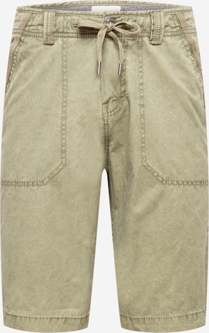 TOM TAILOR Regular Shorts in Grün: predná strana