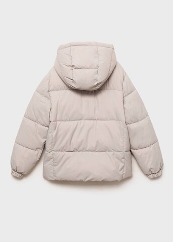 MANGO KIDS Winter Jacket 'America' in Beige