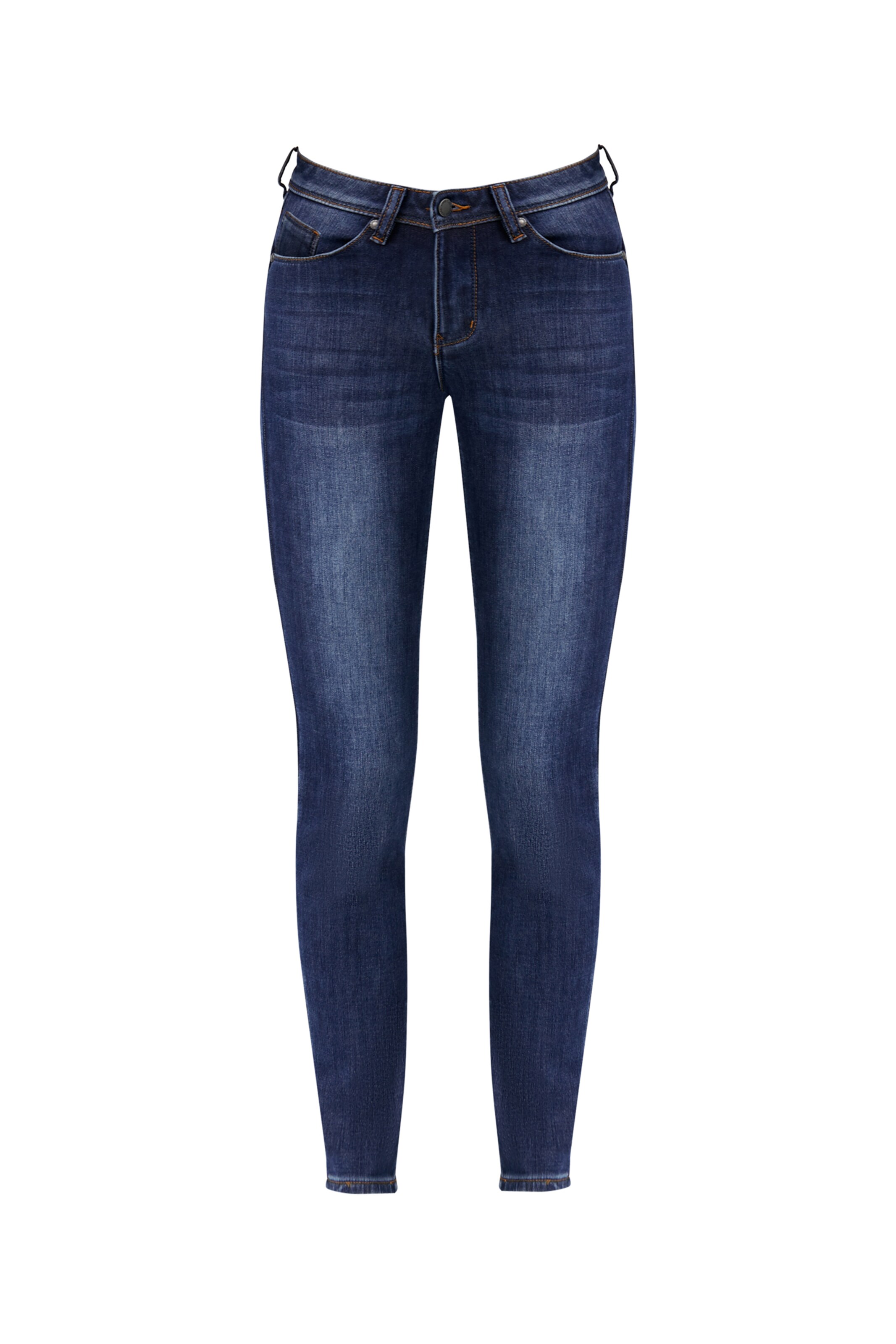 Frauen Jeans Finn Flare Jeanshose in Blau - KU41990