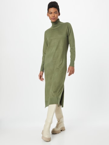 SAINT TROPEZ فستان مُحاك 'Mila' بلون أخضر: الأمام