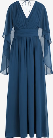 APART Evening Dress in Blue: front