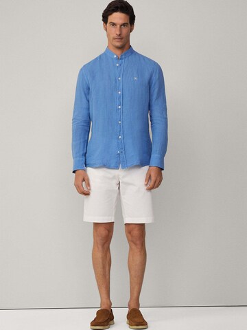 Hackett London Regular Fit Hemd in Blau