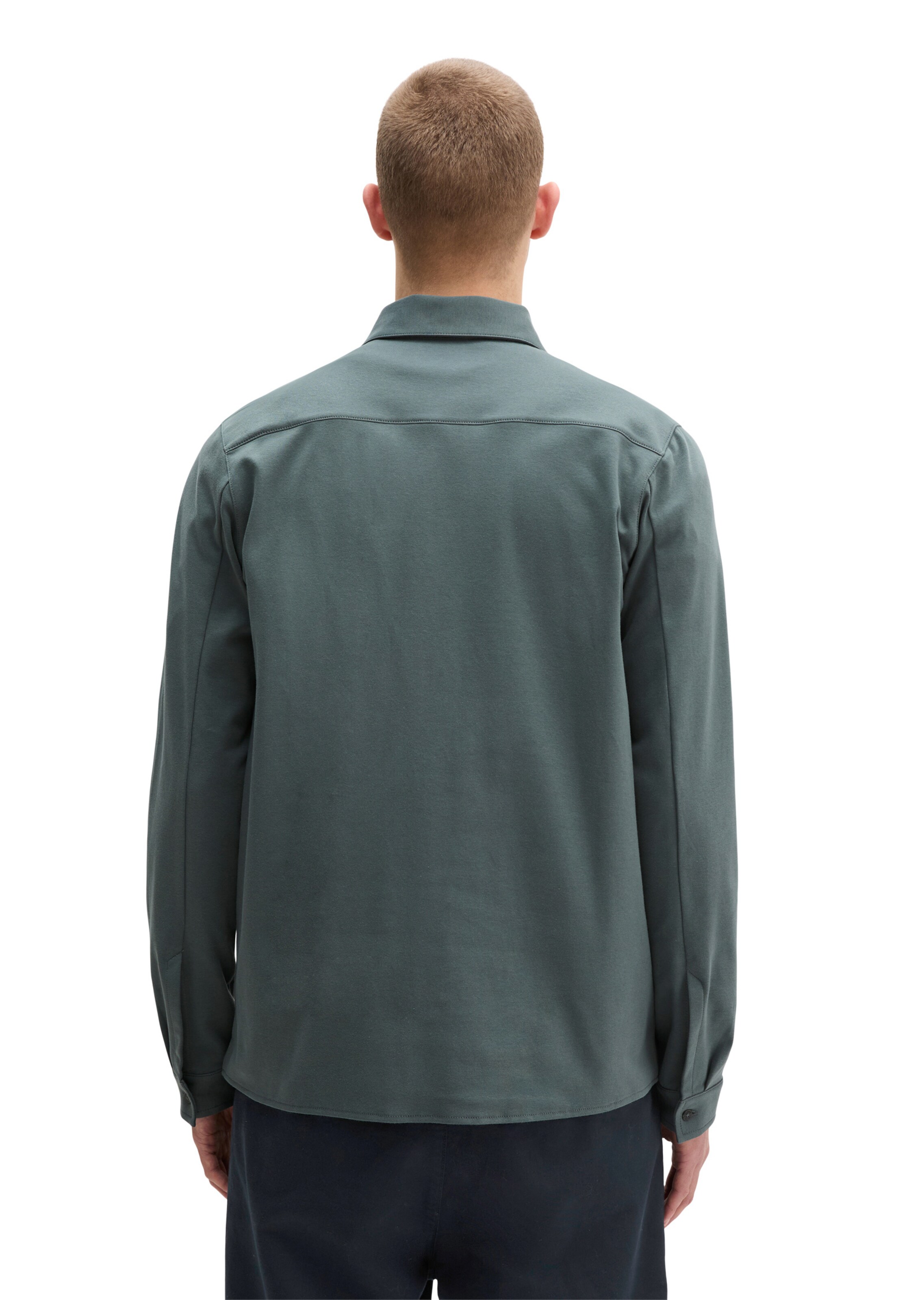 Marc O'Polo Regular fit Button Up Shirt in Grey