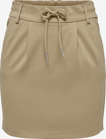 ONLY Skirt 'Poptrash' in Beige: front