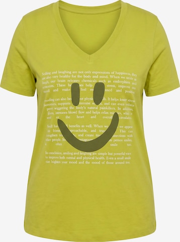 MIAMODA Shirt in Green: front
